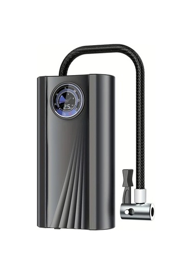 Carrier Vt-023 Taşınabilir Lastik Elektrikli Şişirici Araba Motosiklet Bisiklet Basketbol İçin Pilsiz Çok Fonksiyonlu