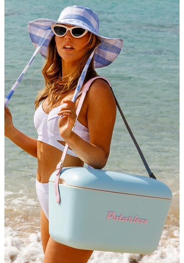 Polarbox Taşınabilir Viintage Tasarımlı Soğutucu Çanta 12 Lt - Mavi