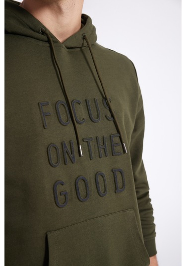 Ds Damat Slim Fit Haki Sweatshirt 1hce238310119 Haki Ds Damat Slim Fit Haki Sweatshirt 1hce238310119 Haki