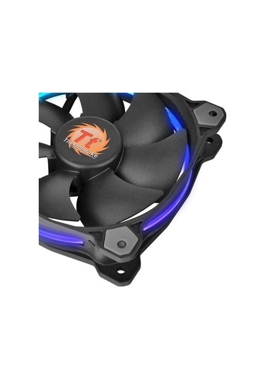Thermaltake 120Mm Riing 12 Led Cl-F042-Pl12Sw-A 3Pin Siyah Kasa F