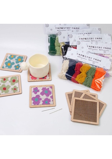 Suntek Başlangıç Çocuk Dikiş Için 4 Parça El Nakış Yer