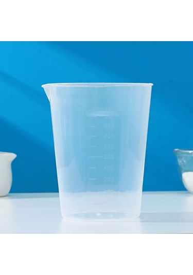 Dolana Plastik Ölçekli Bardak 1 Litre Mutfak İçin Sürahi 195286601 Beyaz