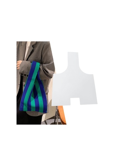 Suntek El Yapımı Hobo Çanta Akrilik Şablon Alet Çantası Omuz Çantası Yapma Doğru Kesim 12 Inç