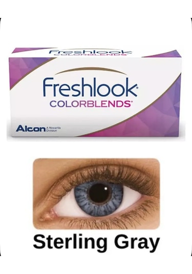 Freshlook Colorsblends - Sterling Gray Renkli Kontak Lens