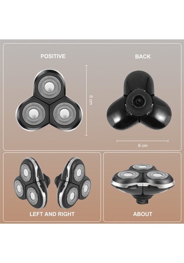 Xiaaokeji Philips İçin Tıraş Başlığı Rq12 Rq10 Rq11 Rq32 Norelco Sensotouch