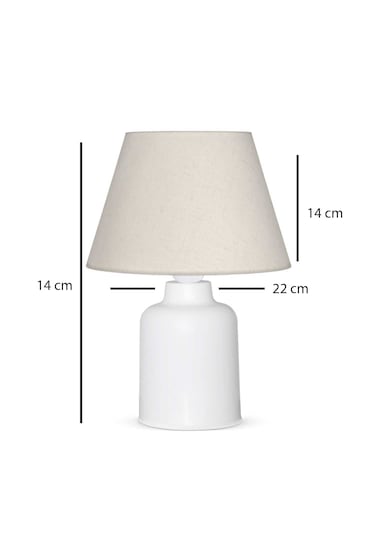 Homing Casey Konik Başlıklı Abajur Ayd-2648 Krem