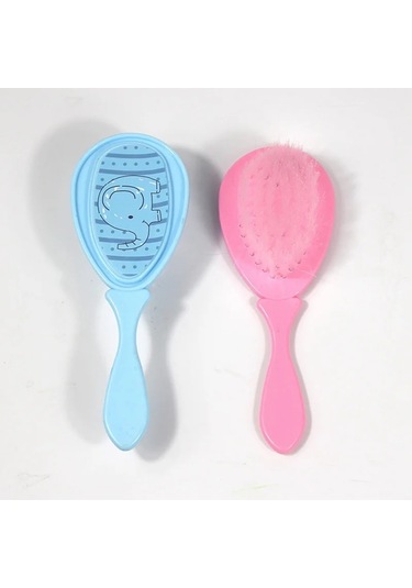 Adet/takım Yumuşak Yürümeye Başlayan Fırça Tarak Fırça Karikatür Bebek Saç Fırçası Yenidoğan Saç Fırçası Bebek Tarak Kafa Masajı Bebek Bakımı