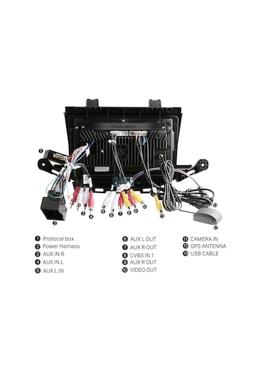 Opel Astra K 2015+ Multimedya Navigasyon Usb Kamera Carplayer 6 Ram