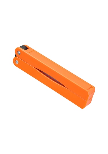 Kosona Diamond Taşlı Çift Taraflı 400/600 Giyotin, Bıçak, Makas Kesici - Katlanabilir Plastik Kılıf İle Taşınabilir Zımpara Aleti Siyah