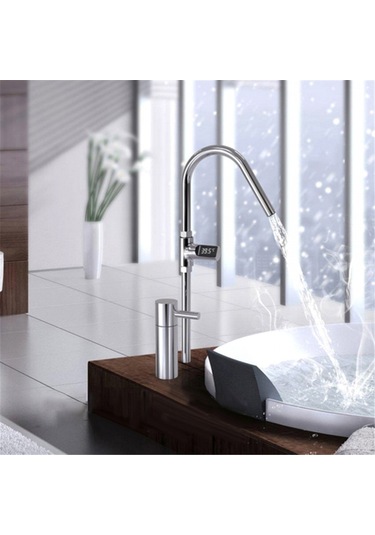 Shineyee Bebek Ve Genç İçin Led Ekranlı Su Sıcaklığı Ölçer - Su Basıncı İle Çalışır, Pil Gerektirmeyen Duş Termometresi Diğer