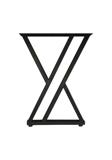 Metal Masa Ayağı 1,5mm Kalınlık 52x72cm Bingolu Metal Ayak Takımı