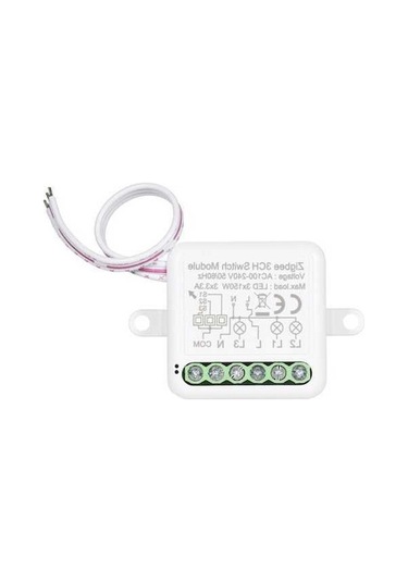 Dancemonkey 3ch Zigbee Mini Anahtar Röle - 2yönlu, Alexa/google Home Dostu Akıllı Anahtar