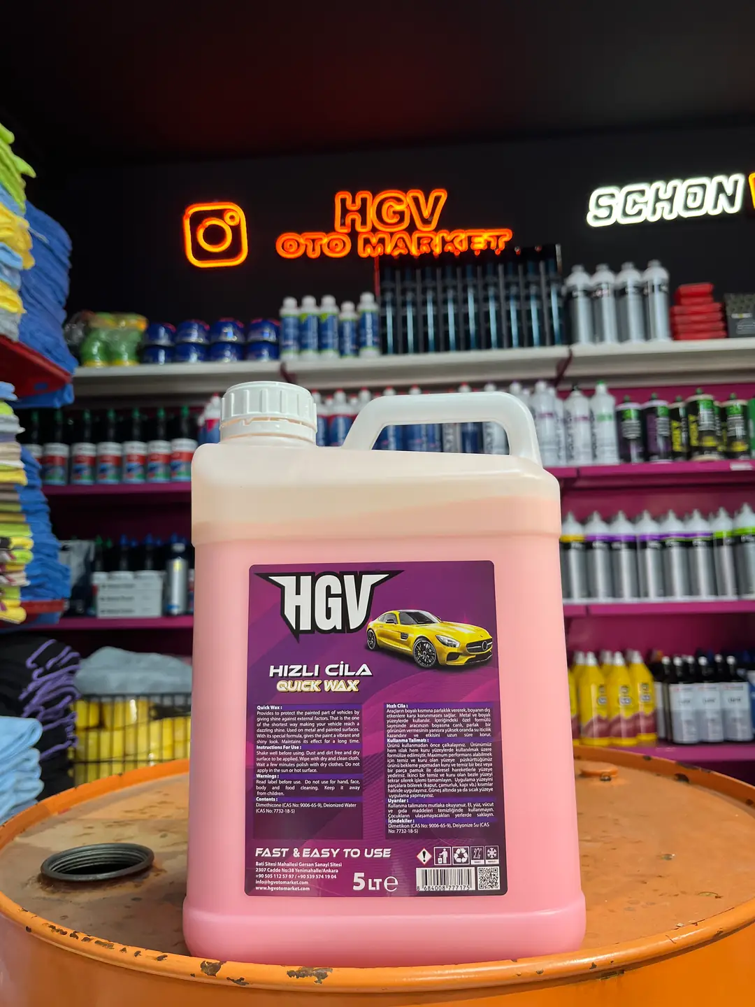 5 Litre Hızlı Cila Hgv