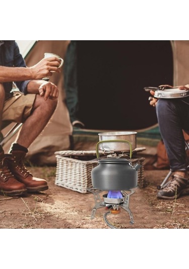 Artfulabode Yürüyüşü, Üç Taşınabilir Split Piknik Piknik Ocak, Ocak, Mini Mekan Kıvılcım, Kamp, Kalma İçin Hayatta Gümüş Gaz Ekipmanı, Dış Dağ Brülörü, Başlı Vk Gümüş