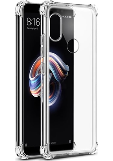 Xiaomi Redmi Note 6 Pro Kilif Seffaf Nitro Anti Shock Kapak 417950900