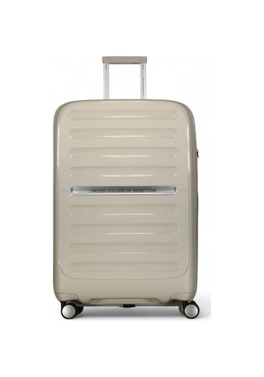 Benetton 70 Cm Bej Unisex Büyük Boy Valiz 14bnt1000-01 Bej