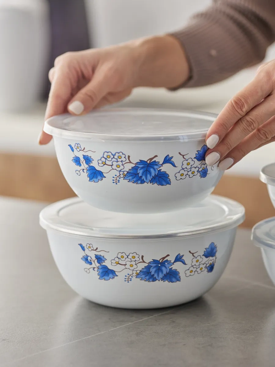 Supretto 4'lü Yemek Saklama Kabı Seti 336342344 Beyaz