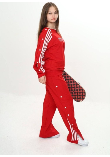 Unisex Çocuk 2 İplik Çıtçıtlı Alt&üst Eşofman Takımı %100 Pamuk Rahat Kalıp-299-eşt-0006 Kırmızı Unisex Çocuk 2 İplik Çıtçıtlı Alt&üst Eşofman Takımı %100 Pamuk Rahat Kalıp-299-eşt-0006 Kırmızı