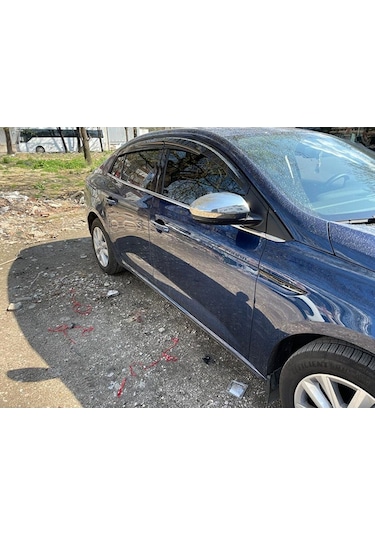 Renault Megane Krom Cam Çıtası 6 prç  2016 - 2022
