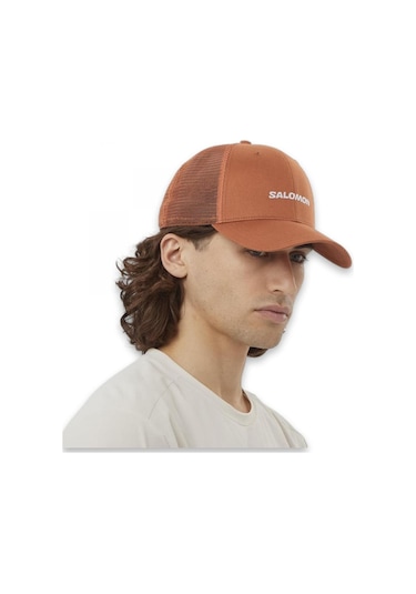 Salomon Lc2428900 Cap Trucker U Turuncu Unisex Şapka Turuncu