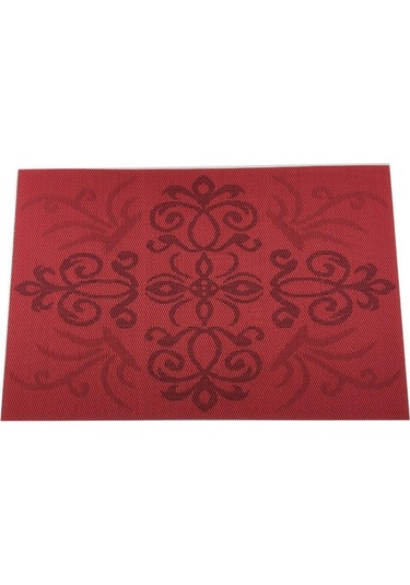 Kahverengi Kraliyet Yüksek Sınıf 6 Adet Placemats Pvc Yemek Masası Placemat Bar Mat Plaka Mat Masa Mat Seti Mutfak Sıcak Pedler 30 45 Cm Kahverengi