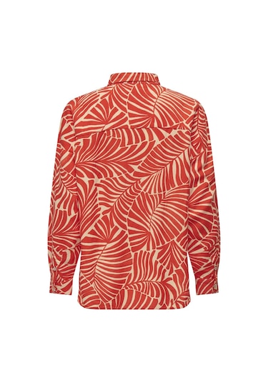 Only Bayan Gömlek 15318800 Mercan-bej Bej - Mercan