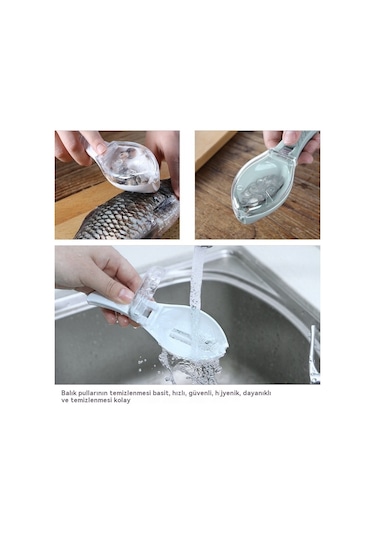 Balık Pulu Bıçak Kazıyıcı-yeşil Yeşil