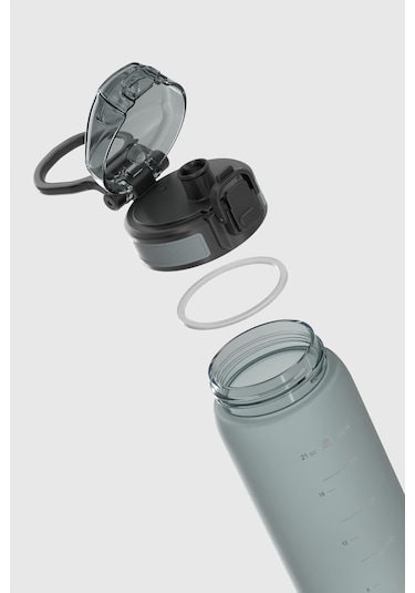 Renga Rybo-x Soft Touch 630 Ml Tritan Matara 912160 Siyah Siyah