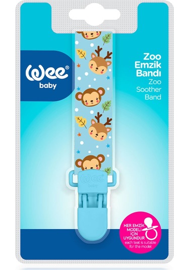 Wee Baby Zoo Emzik Bandı Mavi