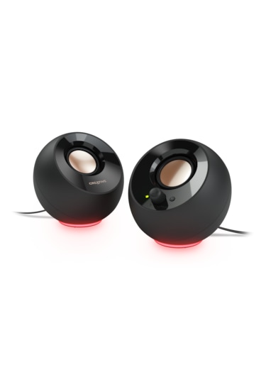 Creative Pebble Se - Usb-c - 16w - Hoparlör Seti - Rgb - Siyah