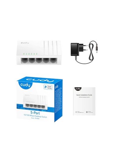 Cudy FS105D 10/100 Mbps 5 Port Megabit Switch
