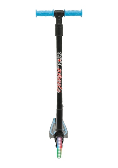 5 Yaş Üstü Işıklı Mavi Scooter Turuncu