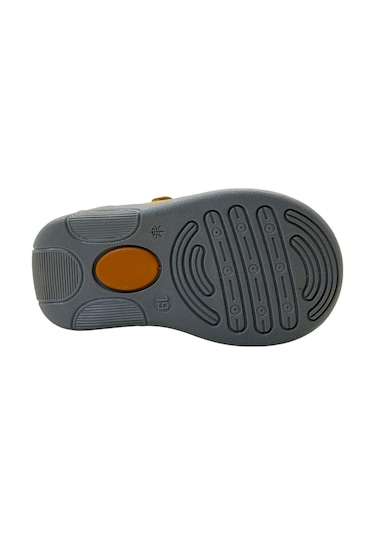 Tuğba Ortopedi 710 Bebek Deri İlk Adım Bot Camel