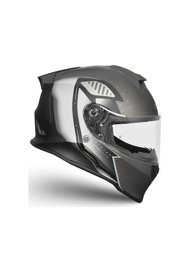 Dinamo Evo Bunker Siyah-beyaz-antrasit Kask C2 Çok Renkli