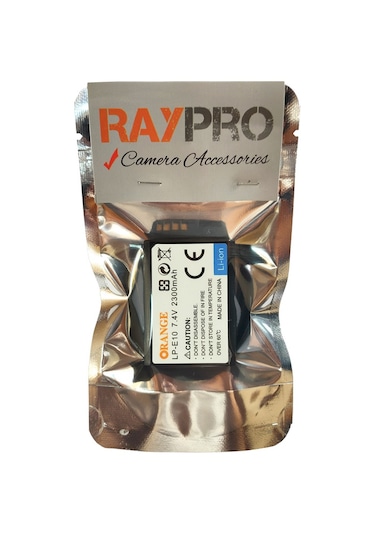 Canon Eos 1100D 1200D 1300D 2000D 4000D için Lp-E10 Batarya Pil