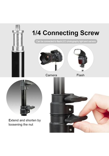 Cbtx Xtuga Ul-03 Canlı Hafif Tripod Asansör Zemin Mikrofon Standı