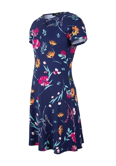 Brz Kids Kız Çocuk Elbise Çok Renkli Lacivert