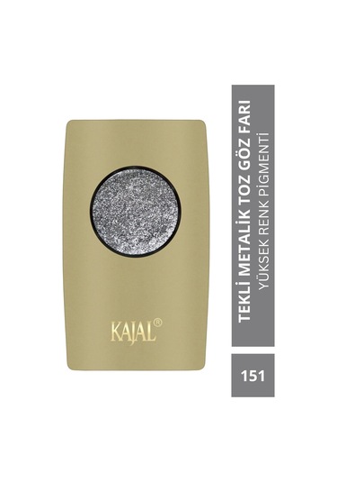 Kajal Metalik Işıltılı Toz Göz Farı Eyeshadow No:151