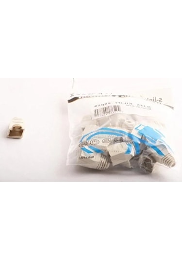 Rj45 Jack Kılıfı - 25 Li Paket Beyaz