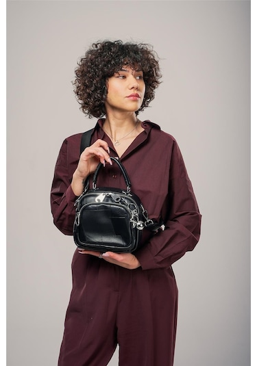 Ççs Kadın 17862 Omuz Ve Sırt Çantası Siyah