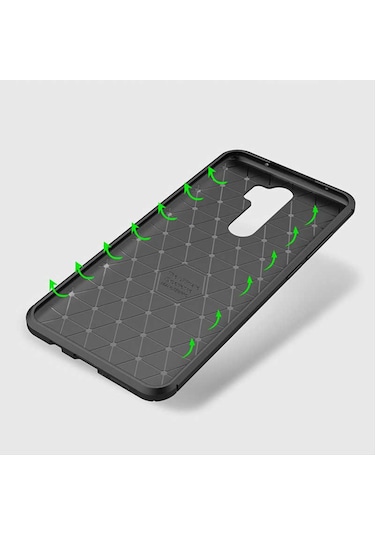 Xiaomi Redmi Note 8 Pro Kilif Karbon Silikon Case 389460934
