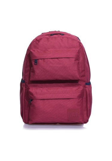 Gap Çok Gözlü Unisex Okul Günlük Sırt Çantası Bordo 03394