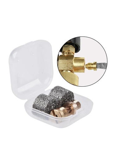 Homyl 2 Adet Köpük Topu Delikli Meme İpuçları, 1,2-mm