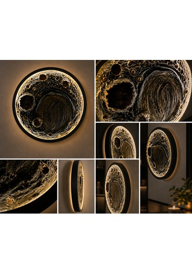Modern Led Ay Tablosu