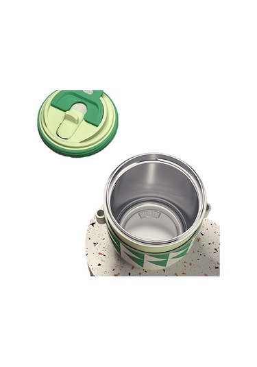 Sones 300ml 316 Paslanmaz Çelik Termos Bardak Üç Amaçlı Pipetli Doğrudan İçim Kahve Kupası