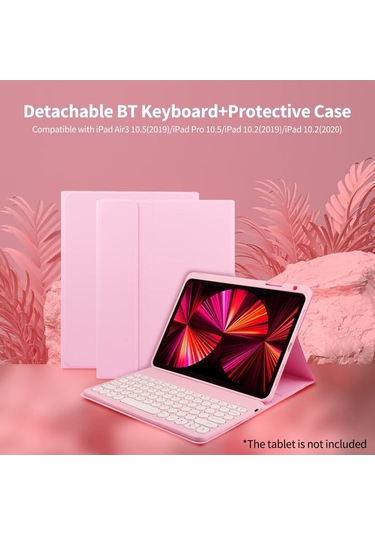 Wondernest Uyumlu Siyah Profesyonel Lichen İpad 2020/2019 10.5/10.2 İçin Kılıf Siyah