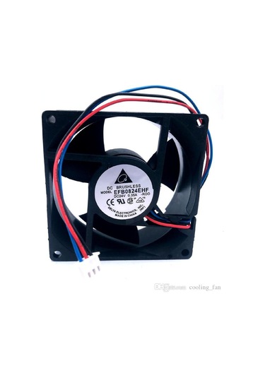 Delta Efb0824ehf-r00 ,80x32mm 24vdc 35-cfm 3-kablo Fan