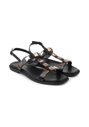 Kadın Sandalet 70276-e4 Repo Nero Siyah