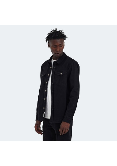 The Crow PETER Erkek  Siyah Gömlek
