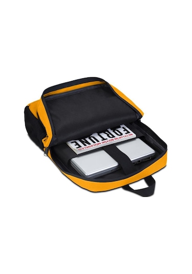 Classone 15,60'' Uyumlu W308- Mila Serisi Lenovo,hp,asus,monster,macbook,macair Uyumlu Laptop,notebook Sırt Çantası-sarı